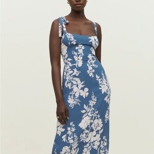 Reformation Besse Dress - Cyantope